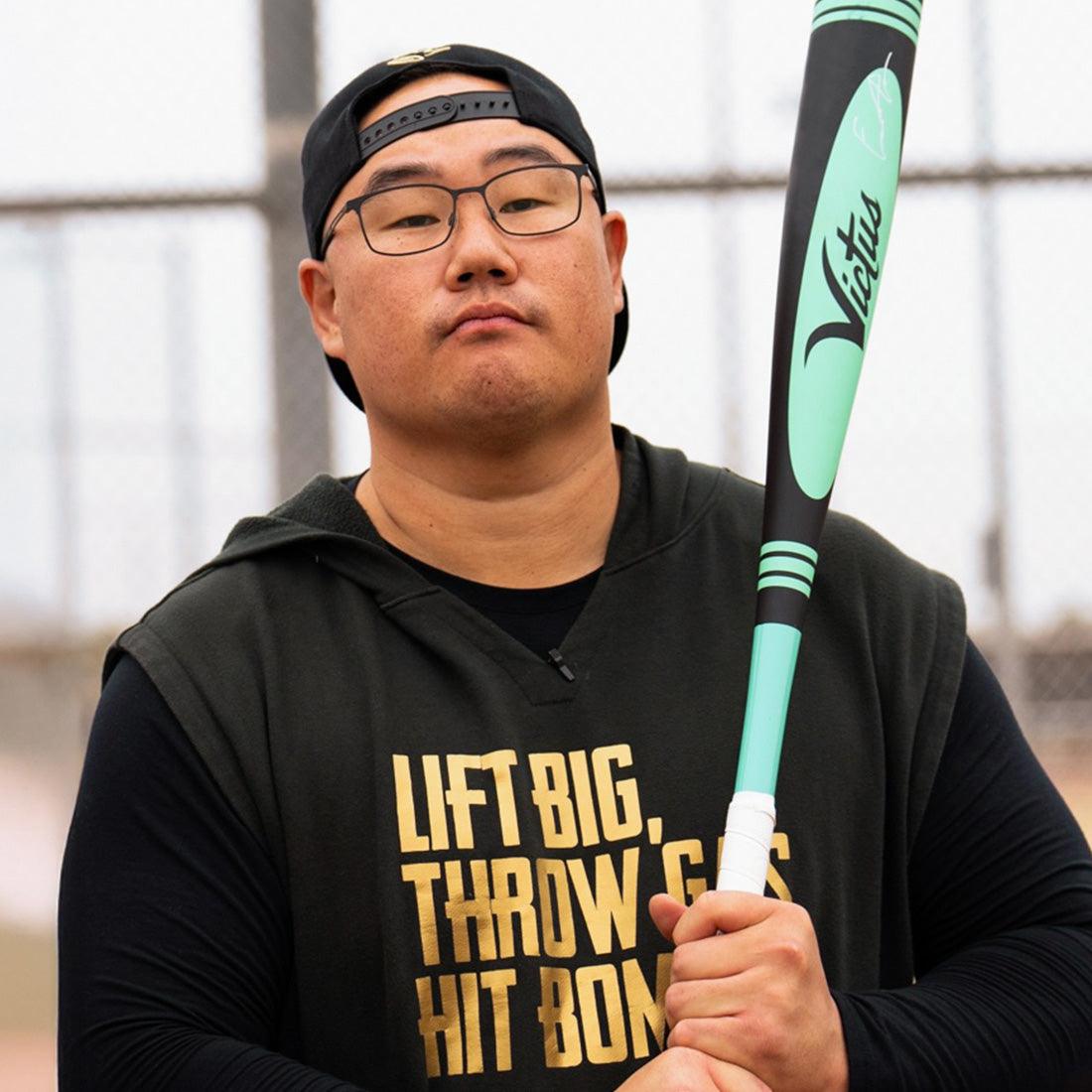 Victus Vibe JUCO Mint Pro Crayon USSSA Baseball Bat -10, -8, -5 Drop Weight | High Performance Youth & Adult Baseball Equipment for Games & Training