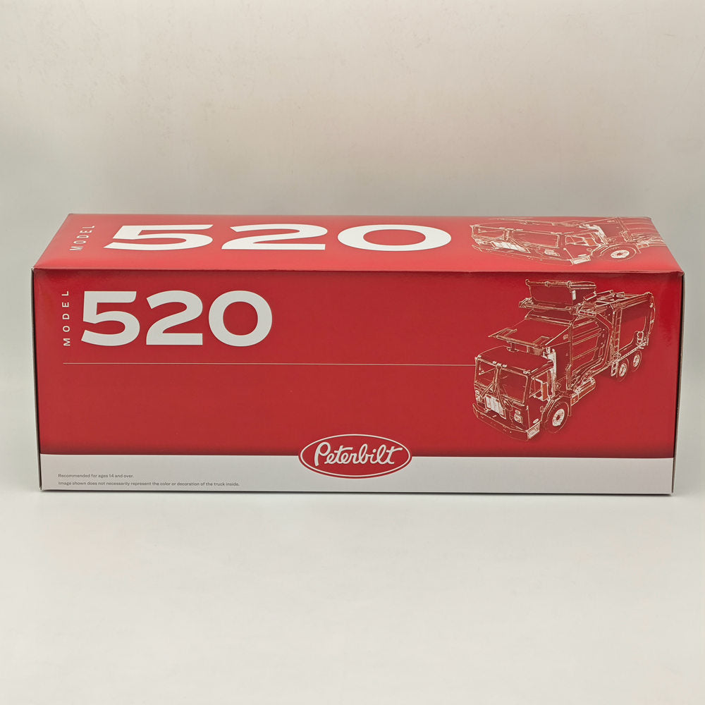 1/34 Scale FIRST GEAR Peterbilt 520 Wittke Front End Loader Refuse Truck Diecast Metal Replica Model - Collectible Truck for Display & Gifts - Perfect for Truck Enthusiasts & Model Collectors