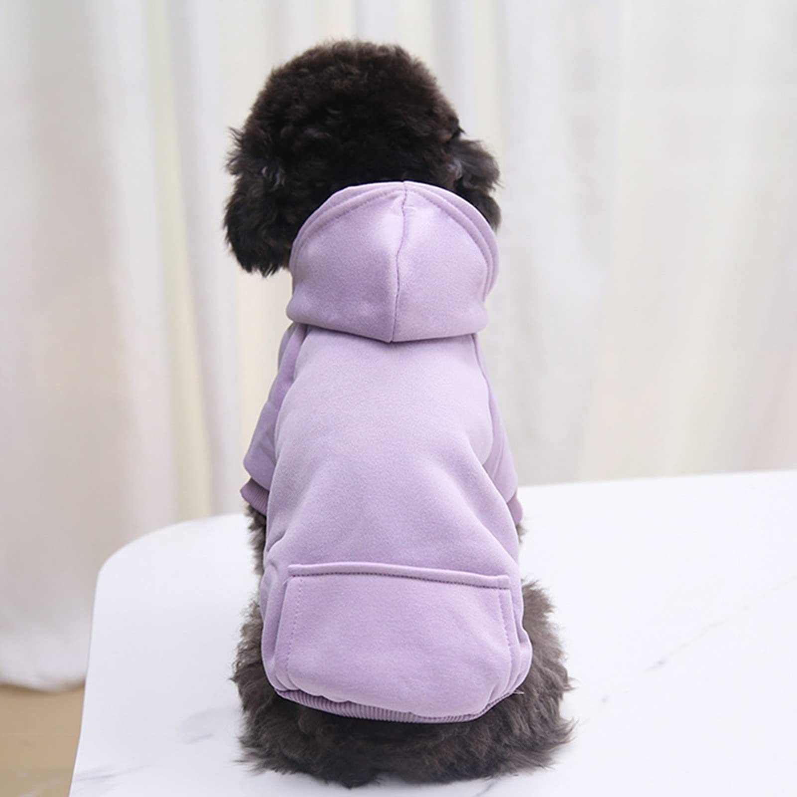 Winter Dog Coats & Sweatshirts for Small Dogs - Warm Hoodie for Chihuahua, French Bulldog & Other Small Breeds | Perfect for Outdoor Walks & Cold Weather Protection
