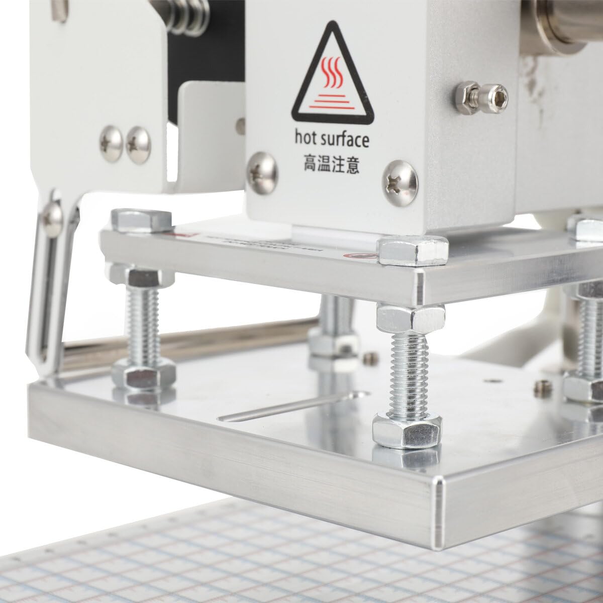 110V Hot Foil Stamping Machine - Professional Heat Press for PVC, PU Leather & Wood - Logo Embossing & Bronzing Tool - Perfect for DIY Crafts, Leatherworking & Woodworking Projects