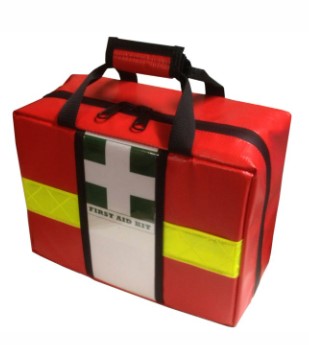Empty Basic First Aid Kit - RAPP/NEANN Compact Medical Supply Organizer for Home, Office & Emergency Preparedness