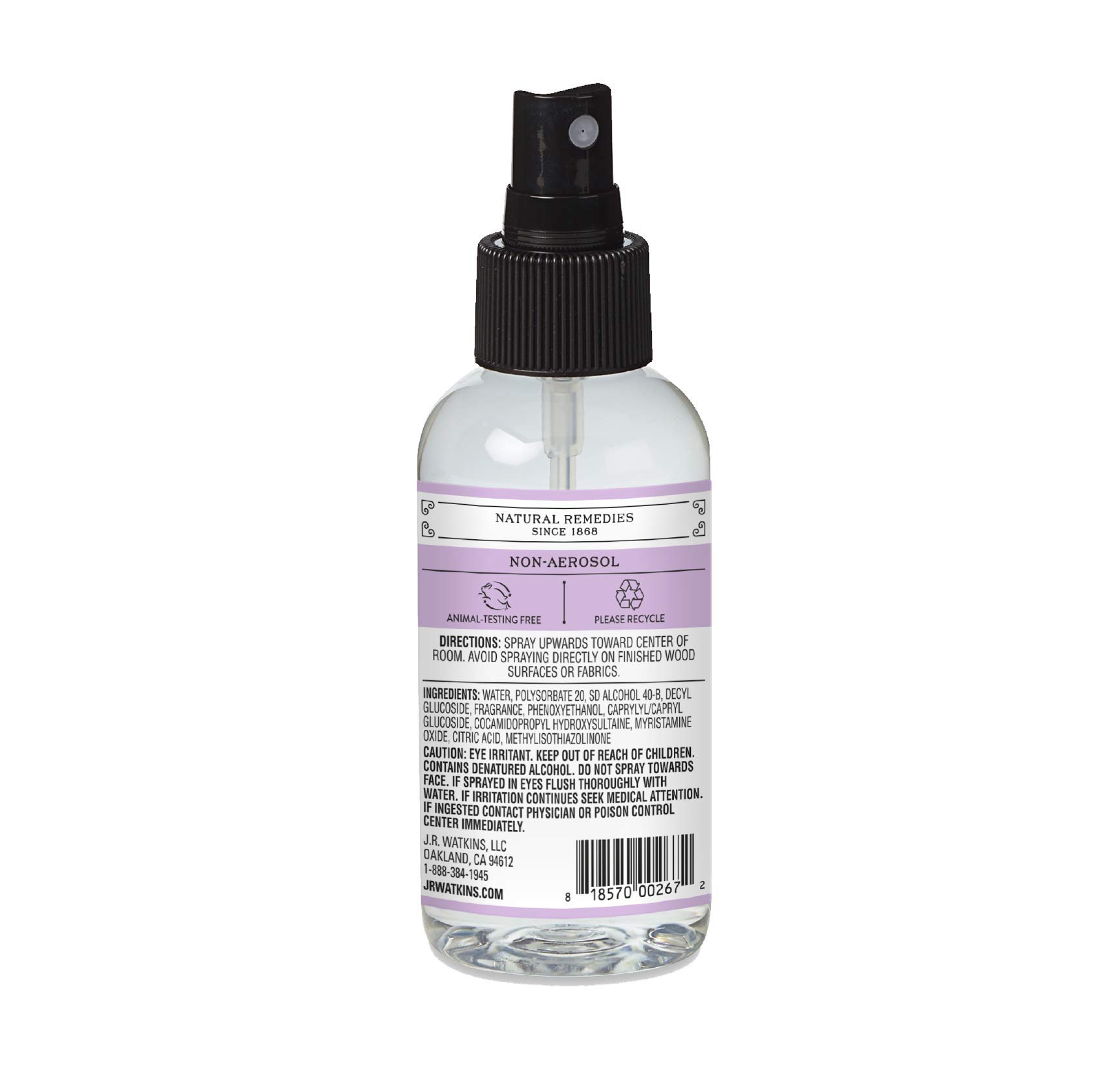 Watkins Lavender Air Freshener Spray - 2 Pack | Natural Room & Linen Freshener for Home, Car, Office & Closet | Relaxing Aromatherapy Scent