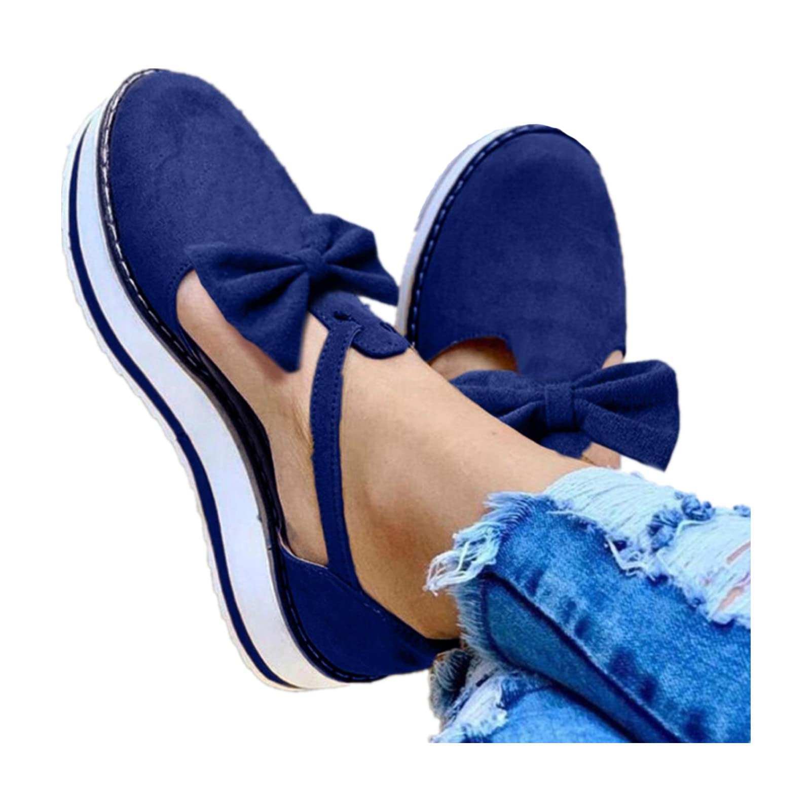 Women's Casual Summer Sandals - Flat Open-Toe Beach Flip Flops with T-Strap | Perfect for Beach Vacations, Poolside Lounging & Everyday Comfort