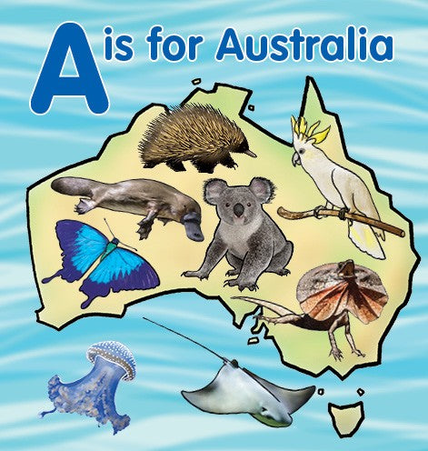 A is for Australia - Fun & Educational Alphabet Book for Kids | Learn ABCs with Australian Animals & Landmarks | Perfect for Preschool Learning & Travel Gifts