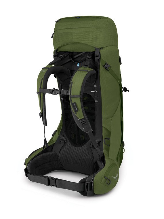 Osprey Aether 55 Backpack - Lightweight Hiking Backpack for Men & Women, 55L Travel Backpack with Adjustable Suspension - Perfect for Camping, Backpacking & Outdoor Adventures