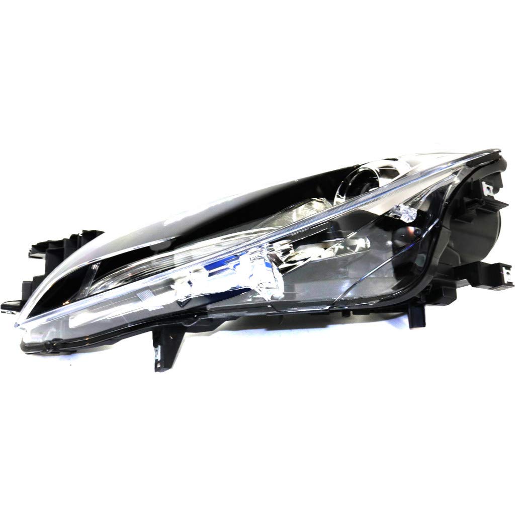 2011-2012-2013 Mazda 6 Driver Side Headlight Assembly - CAPA Certified Replacement for MA2518141/MA2518141C (GEG1510L0E) - Perfect for Night Driving & Auto Repair