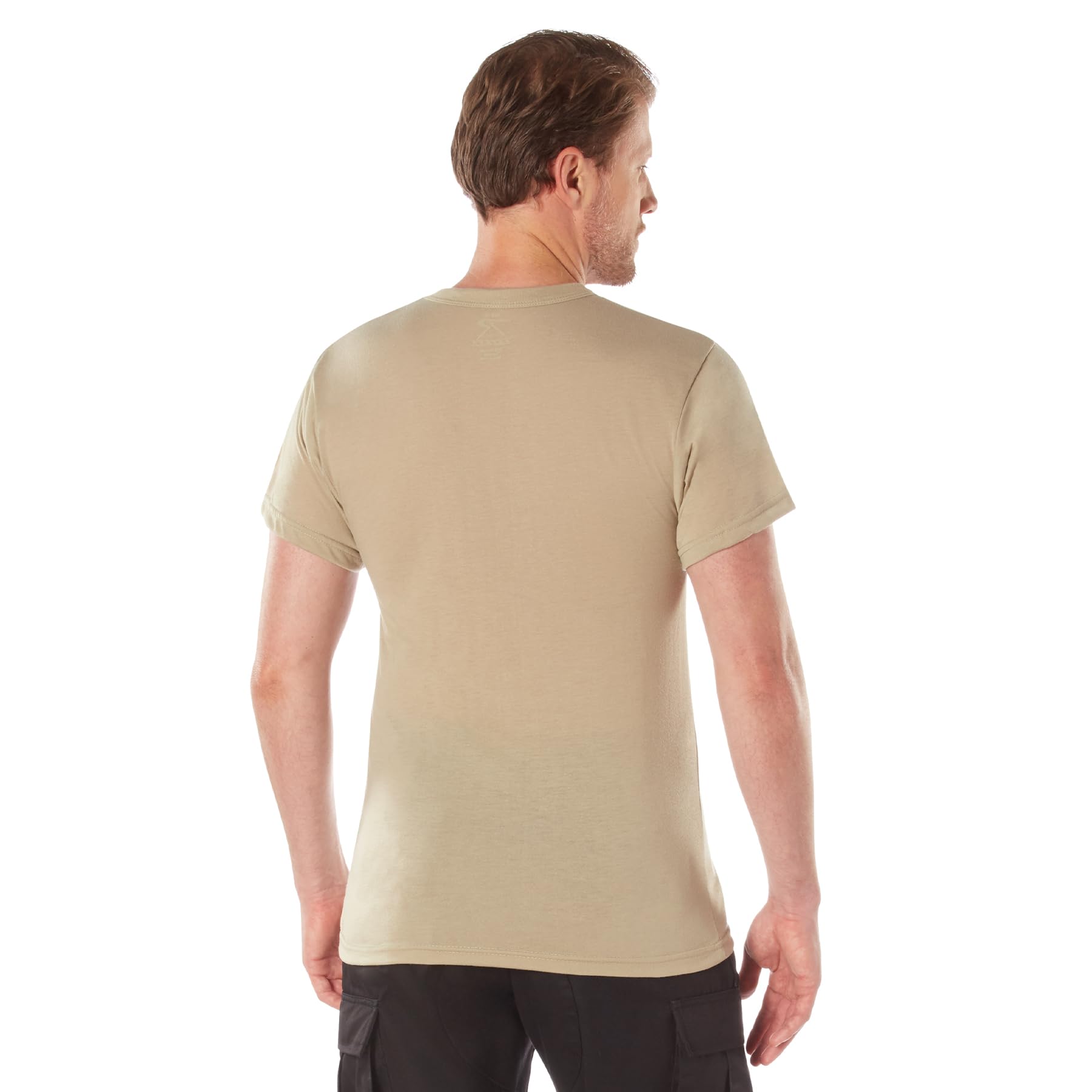 Rothco 100% Cotton Desert Sand T-Shirt for Men - XX-Large - Comfortable Military Style Tee for Outdoor Activities, Camping & Casual Wear