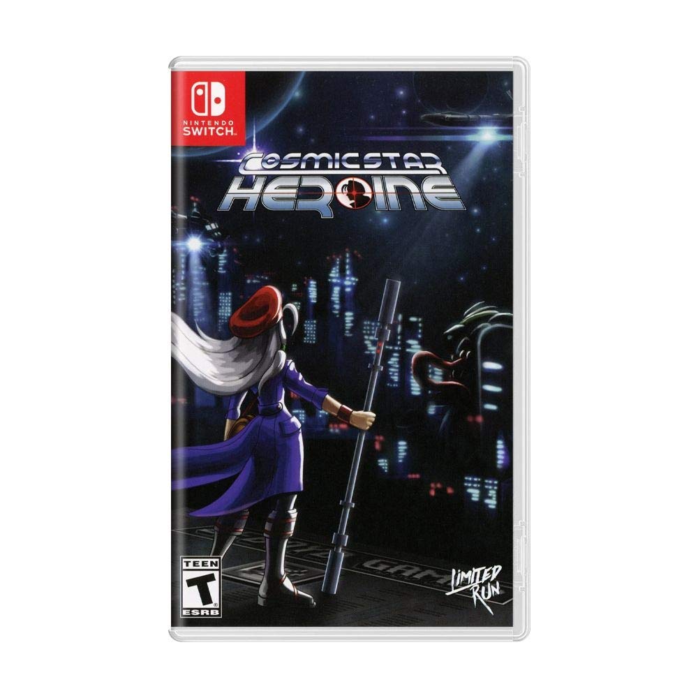 Cosmic Star Heroine - Nintendo Switch Limited Run #20 (Non-US Version) | JRPG Adventure Game for Anime & Sci-Fi Fans | Perfect for Travel & Home Gaming