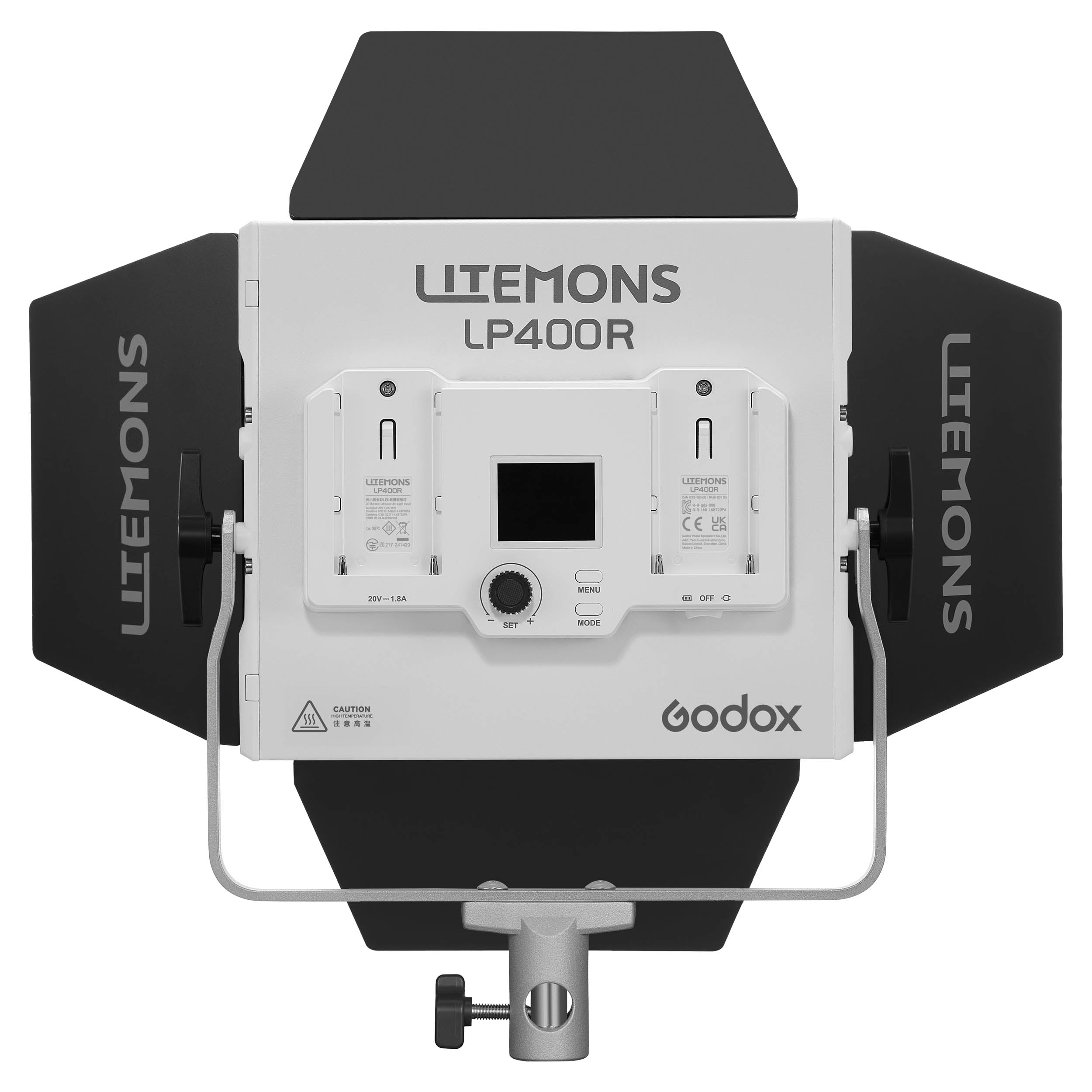 Godox LP400R RGB LED Continuous Lighting Panel Twin Kit - Professional Studio Light for Photography, Videography & Live Streaming