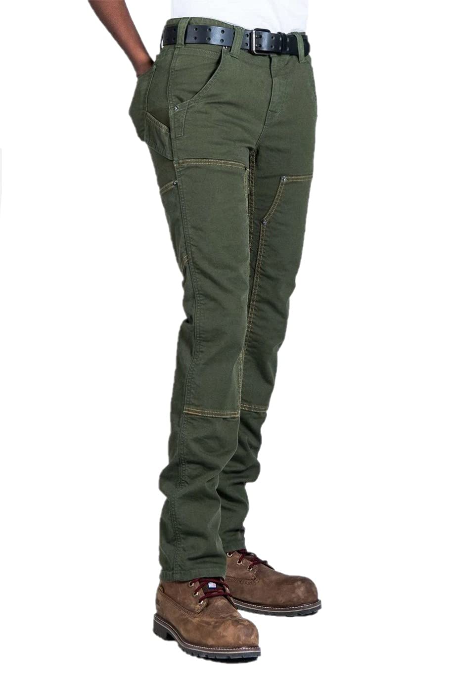 Dovetail Workwear Maven X Women's Cargo Pants - Slim Leg Fit with 10 Functional Pockets | Durable & Stylish Work Pants for Construction, Hiking & Outdoor Activities