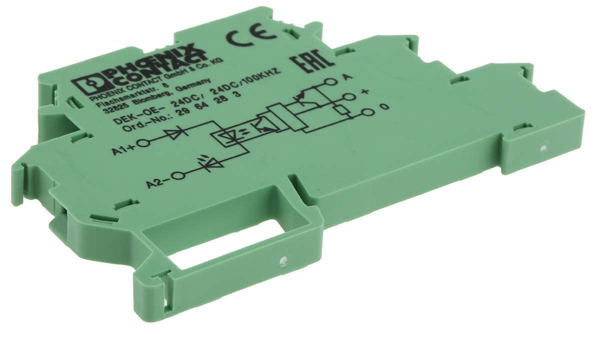 2964283 - 50mA 4-30V Screw Terminal Contact Relay for Industrial Control & Automation Systems | Electrical Circuit Switching Solution for HVAC, Appliances & Machinery