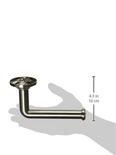 Symmons 513TP-STN Winslet Wall-Mounted Toilet Paper Holder in Satin Nickel - Durable Bathroom Tissue Dispenser for Home, Hotel & Office Use