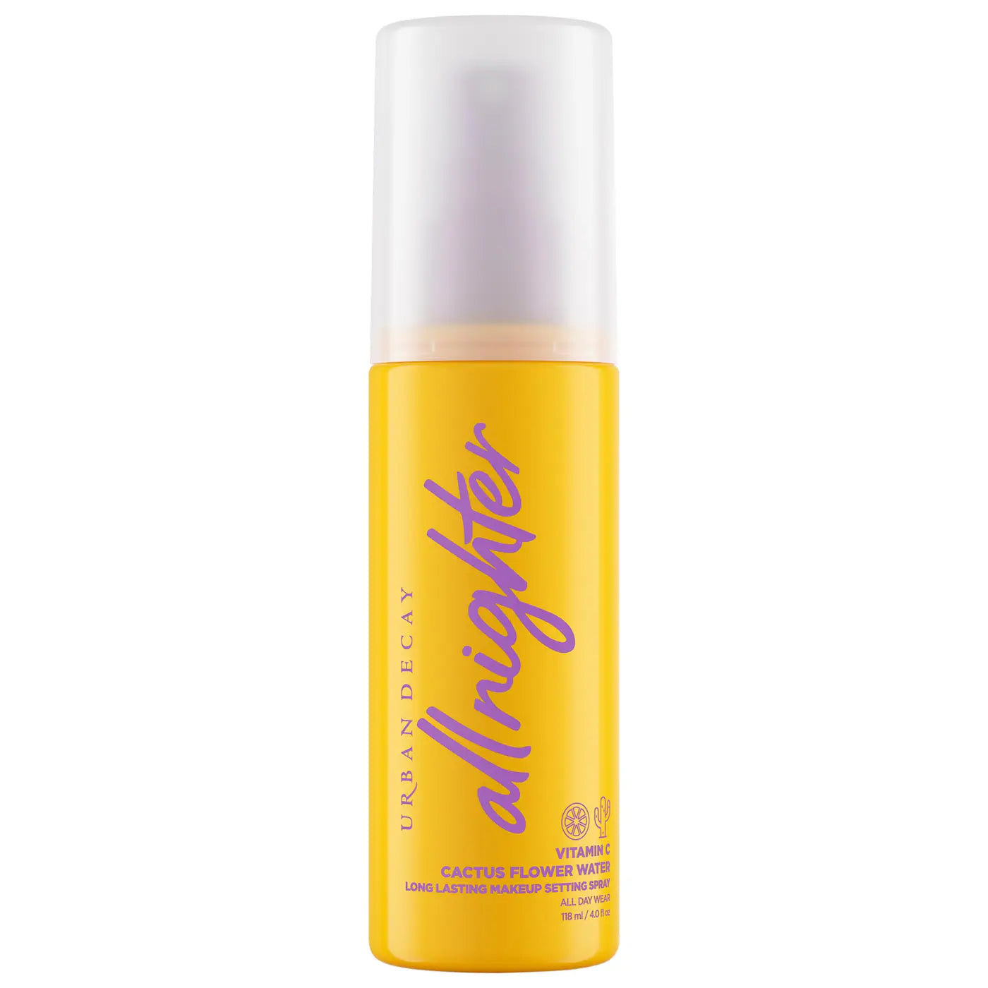 Urban Decay All Nighter Long-Lasting Makeup Setting Spray - 118ml (5 Variants) | Oil-Free, Matte Finish | Perfect for Parties, Weddings & All-Day Wear