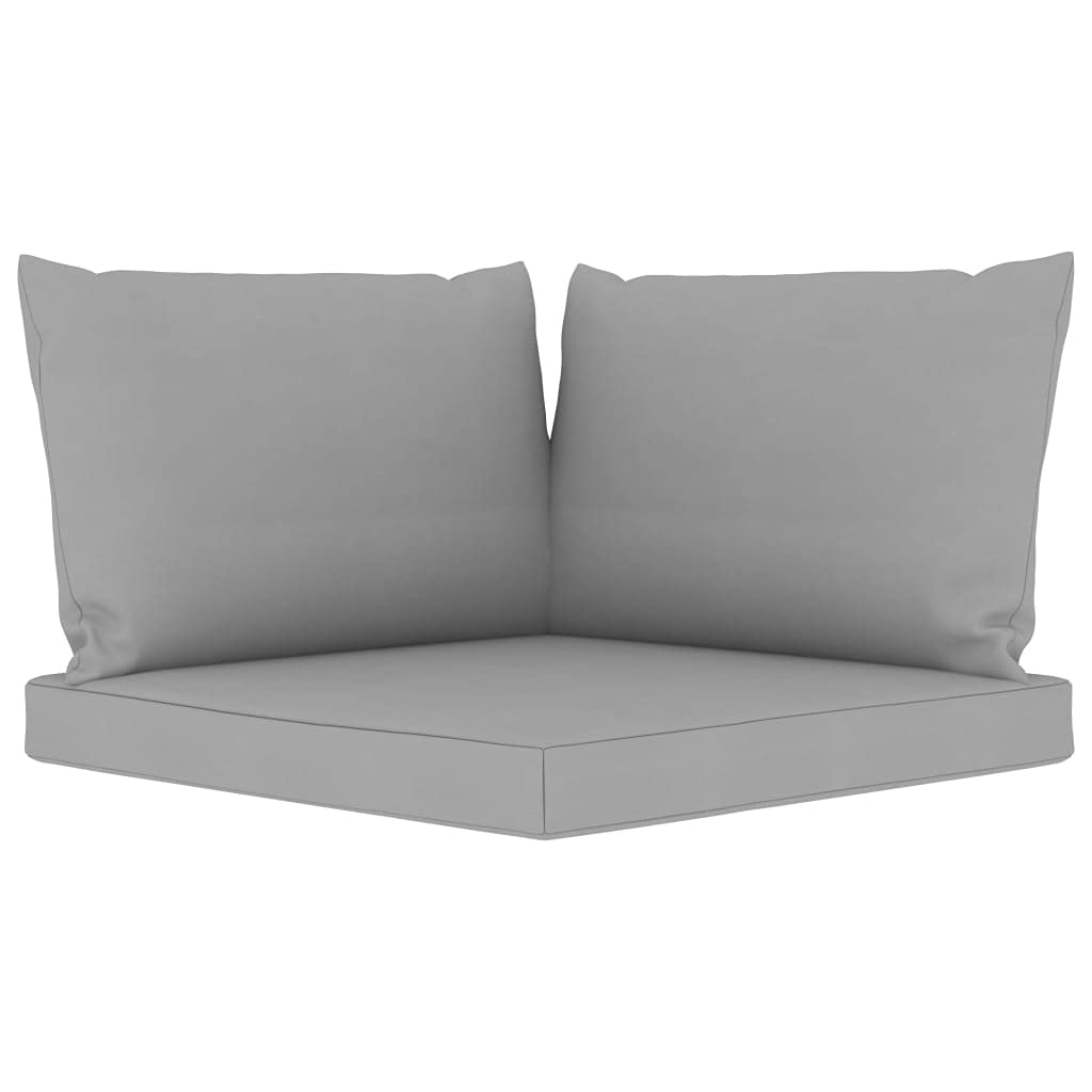 Outdoor Bench Sofa Cushion Set of 3 - Waterproof Patio Swing Cushions, Replacement Pallet Sofa Cushions for Pressure Relief - Soft Gray Fabric - Perfect for Garden, Porch, and Backyard Relaxation