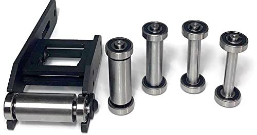 2x72 Belt Grinder Small Wheel Holder Set - 5 Sizes (7.8In) for Knife Making & Sharpening | Perfect for Knife Grinders, Metalworking & DIY Projects