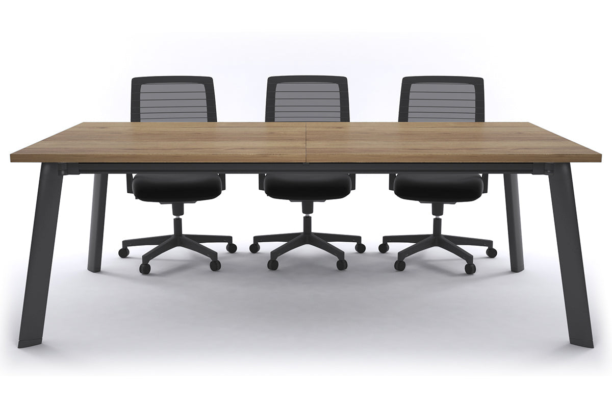Adjustable Switch Meeting Room Table 2400L x 1200W - Modern Conference Table for Office Meetings & Collaborative Workspaces