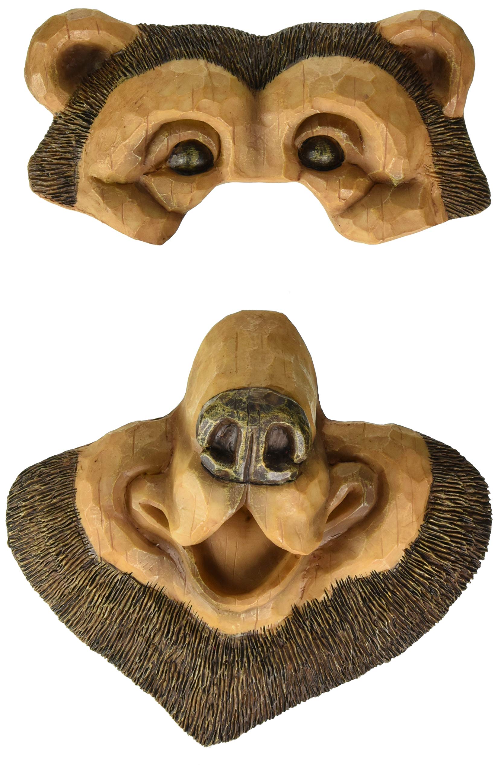 Red Carpet Studios 49015 Black Bear Outdoor Tree Face Decoration - Fun Garden & Lawn Ornament for Halloween, Christmas & Year-Round Outdoor Decor