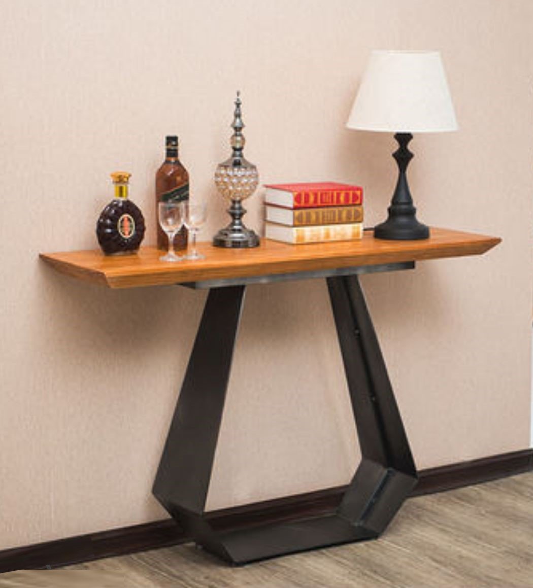 Modern Madison Hallway Console Table - Entryway Sofa Table with Storage Shelf for Small Spaces | Perfect for Home, Office, Apartment Decor
