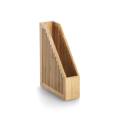 Bamboo Desk Organizer Set - Wooden Office Storage for Pens, Pencils & Supplies - Perfect for Home Office, School & Workspace Organization