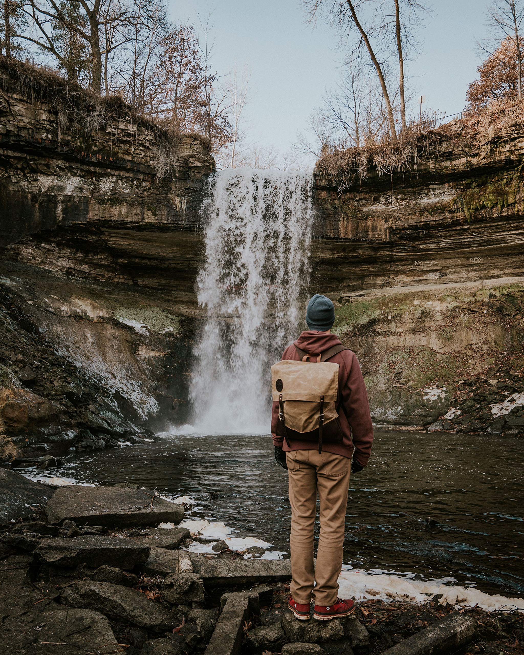 Duluth Pack Unisex Travel Backpack - Waterproof Hiking Daypack for Outdoor Adventures, Camping & Everyday Use