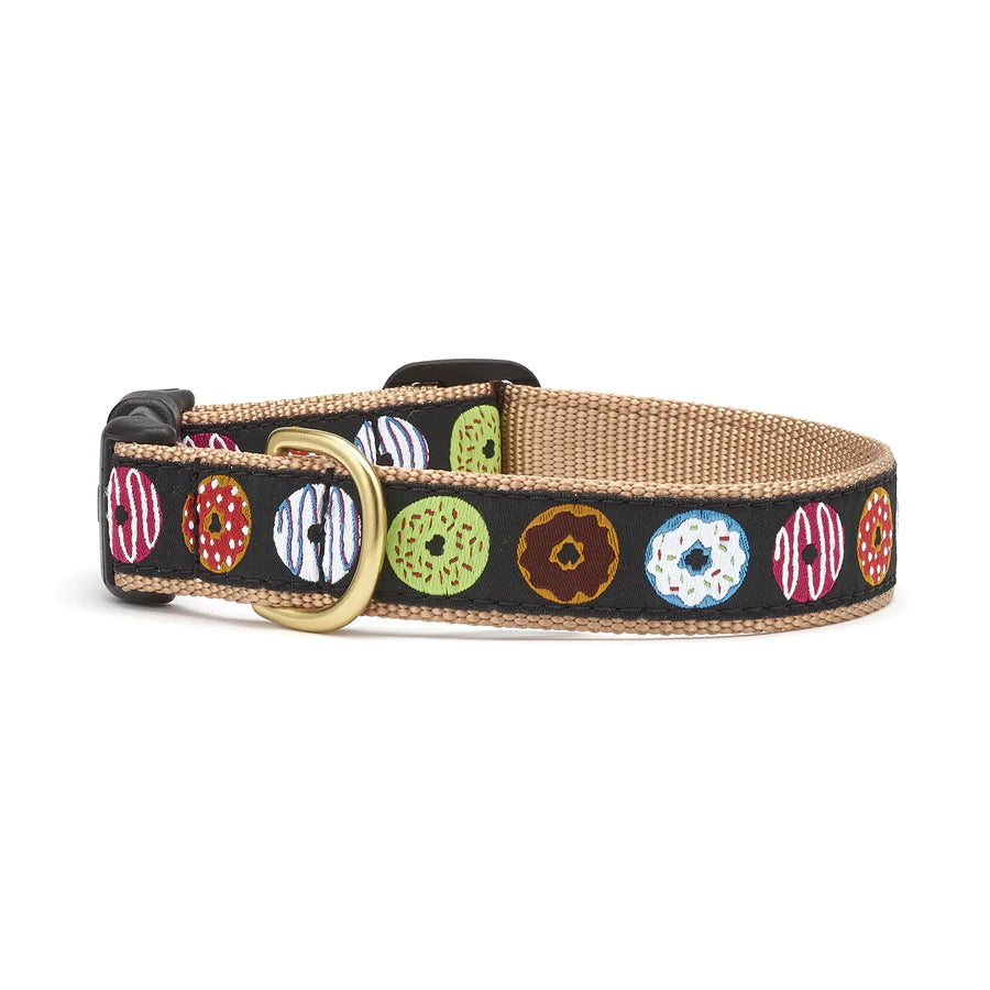Premium Donut-Themed Dog Collar - Adjustable, Durable & Stylish Pet Accessory for Small & Medium Dogs - Perfect for Daily Walks, Training & Playtime