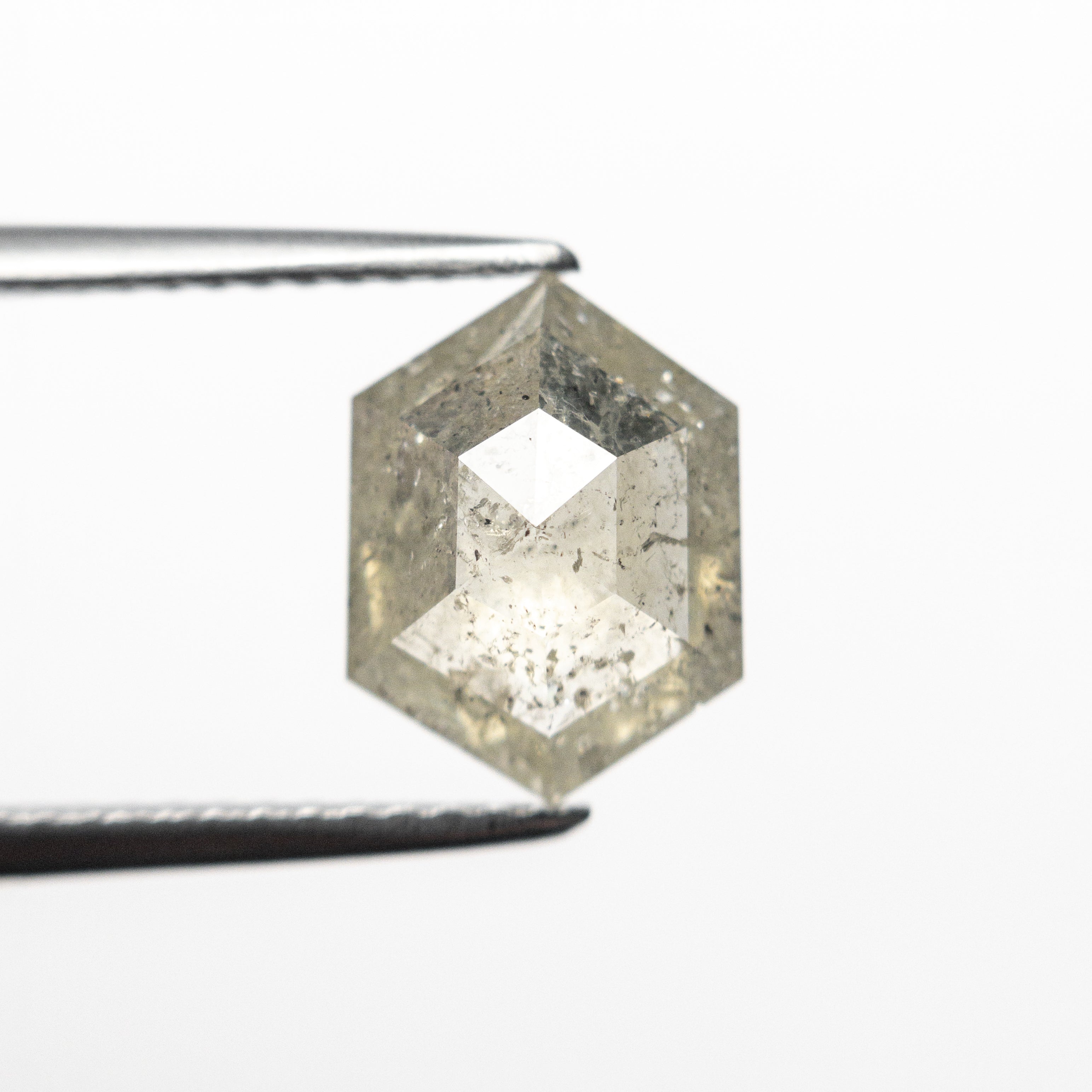 2.13ct Hexagon Rose Cut Gemstone - 9.89x7.36x3.56mm Natural Loose Stone for Jewelry Making (Item#19606) | Perfect for Engagement Rings, Earrings & Necklaces