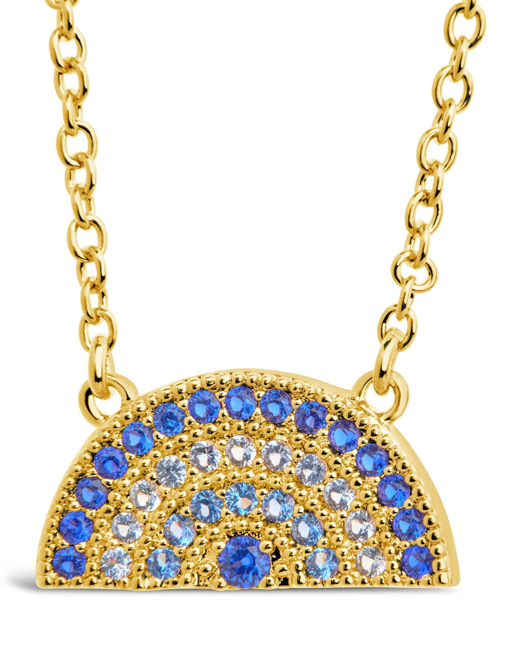 Rainbow CZ Pendant Necklace for Women - Elegant Cubic Zirconia Jewelry Gift for Birthday, Anniversary & Valentine's Day | Perfect for Parties, Weddings & Everyday Wear