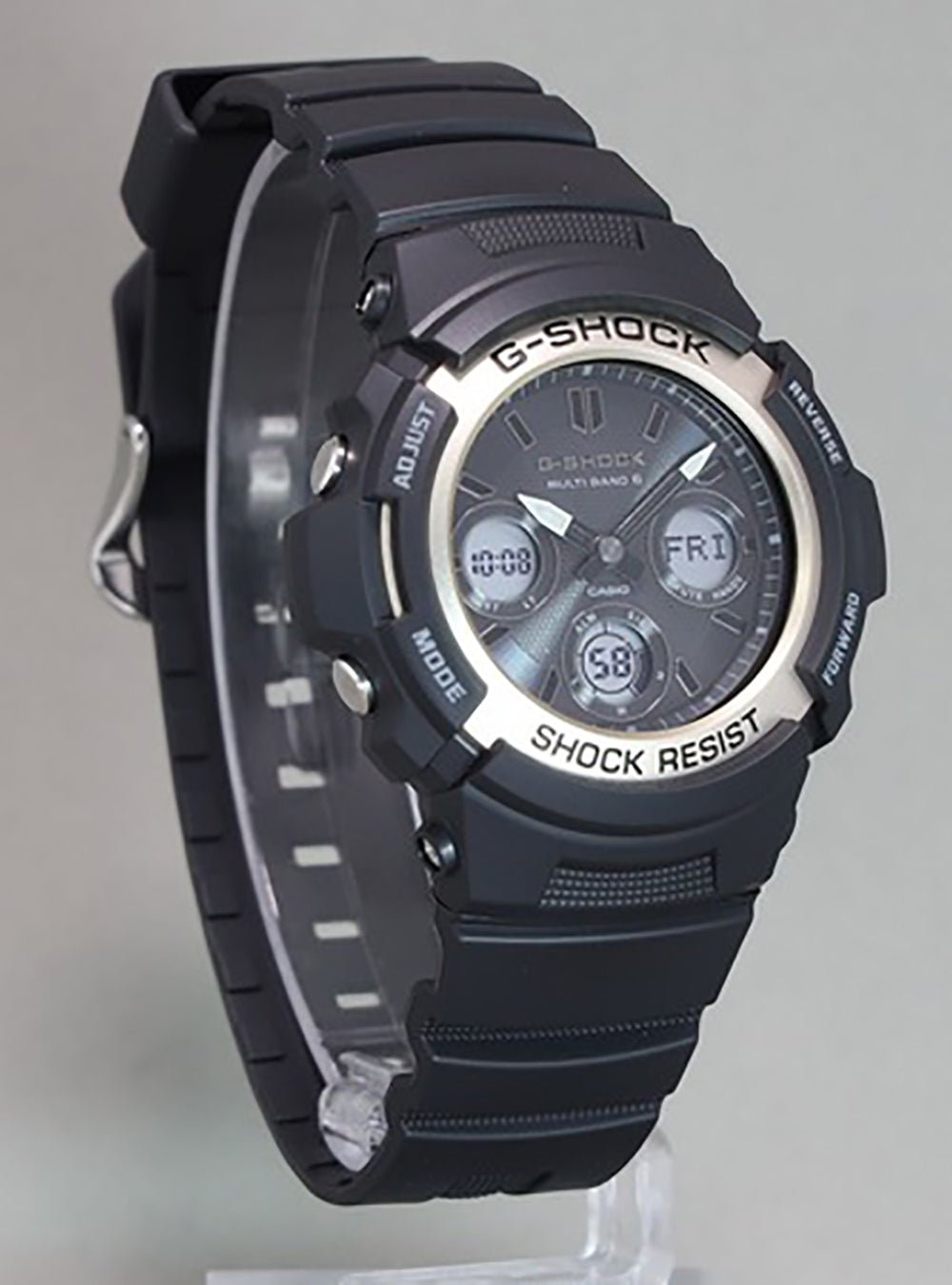 CASIO G-Shock AWG-M100SF-1A6JR Analog-Digital Shock-Resistant Watch - JDM Fire Package | Perfect for Outdoor Adventures, Sports & Military Use
