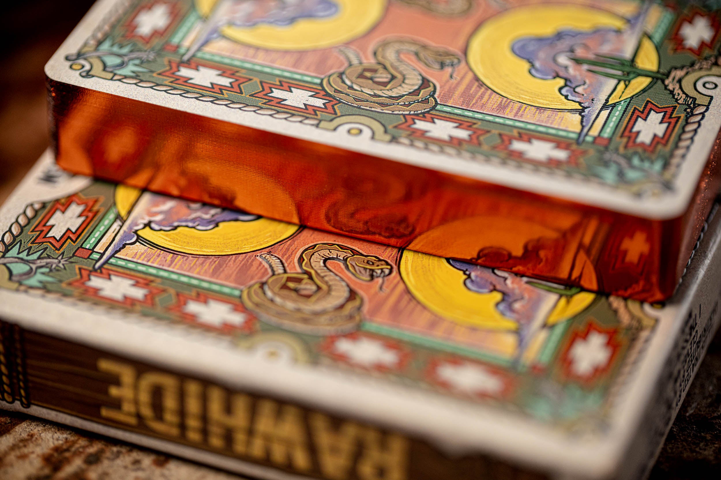 Premium Rawhide GLD Luxury Playing Cards - Elegant Casino Style Deck for Poker, Blackjack, and Magic Tricks | Perfect for Game Nights, Gifts, and Professional Use