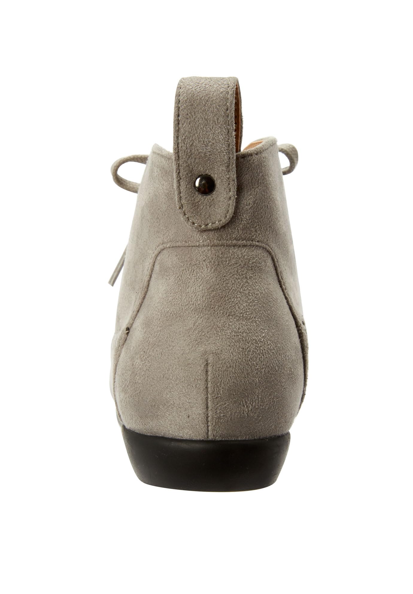 Comfortview Women's Wide Width The Elsa Bootie - Stylish & Comfortable Ankle Boots for Wide Feet | Perfect for Work, Casual Outfits & Winter Wear