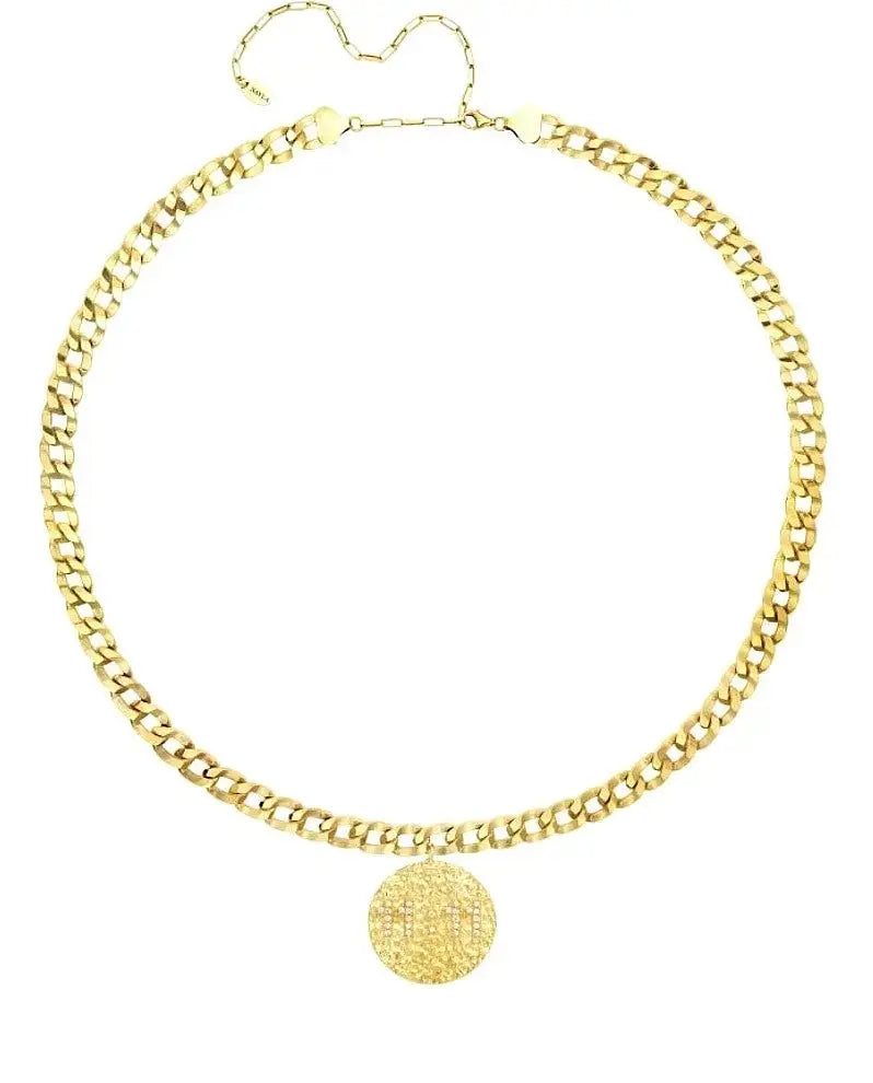 11:11 Medallion Statement Gold Choker Necklace for Women - Elegant Layering Jewelry for Parties, Weddings & Special Occasions