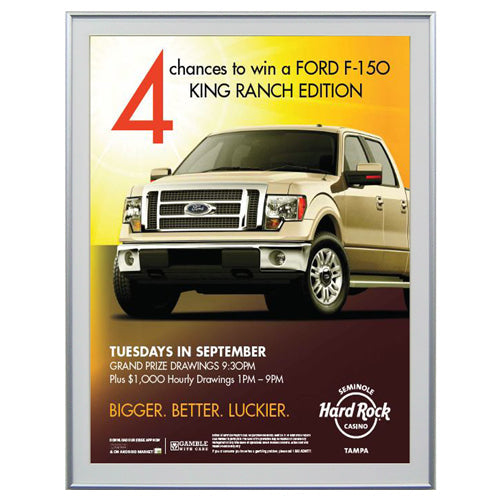 14x22 Picture Frames with Matboard - Classic Metal Poster Display for Wall Art, Photos & Decor - Perfect for Living Room, Bedroom & Office Decorations