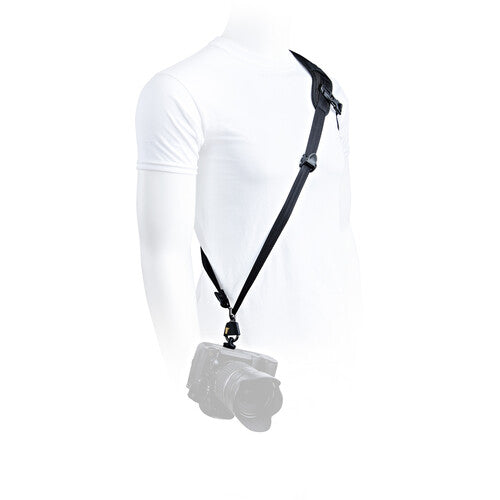 BlackRapid Blackline I Right-Hand Camera Strap - Comfortable & Secure DSLR/SLR Neck Strap for Photographers - Perfect for Travel, Hiking & Outdoor Photography