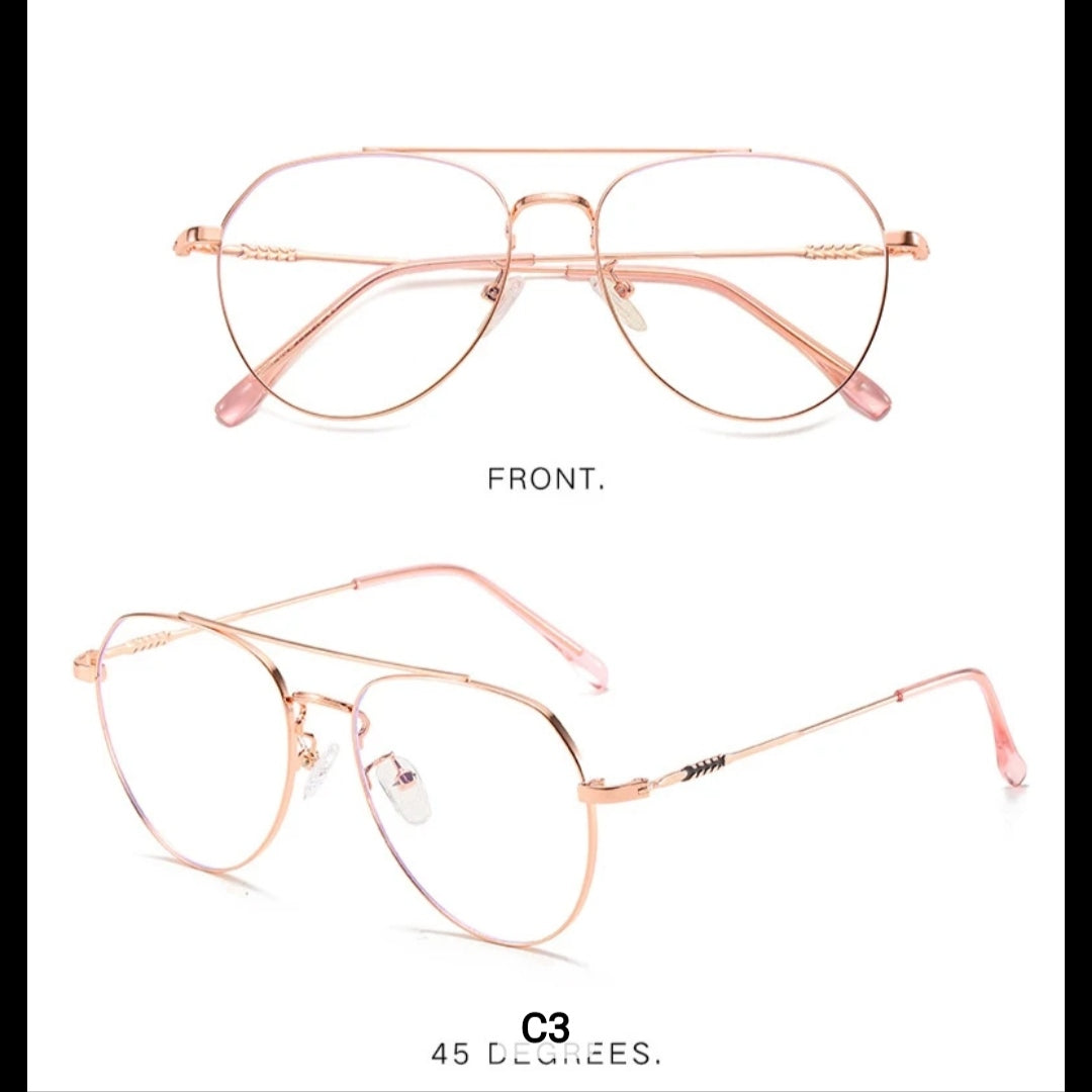 Trendy Aviator Sunglasses for Men & Women - Classic Pilot Shape Frame - UV Protection & Stylish Eyewear for Driving, Travel & Outdoor Adventures