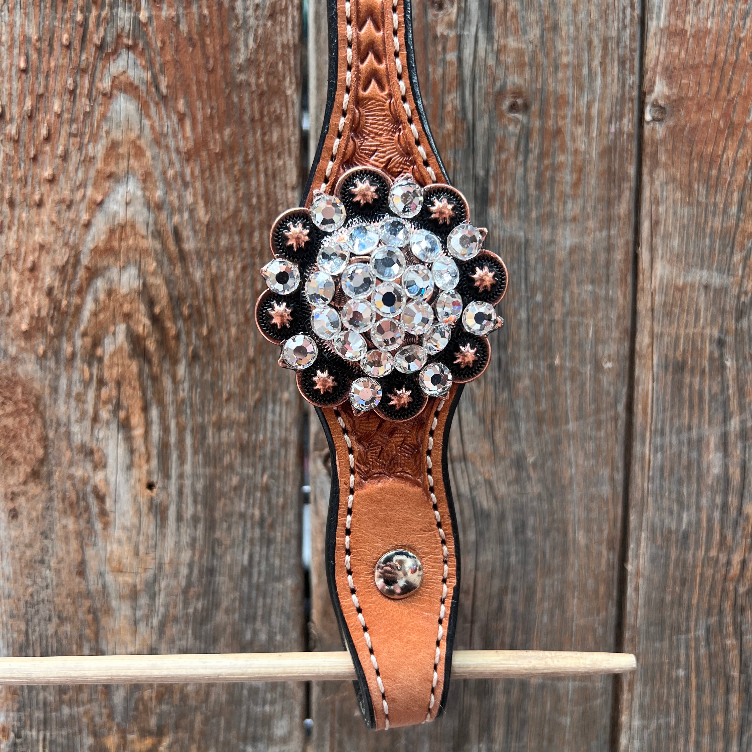 One Ear Headstall / Bridle #OE201 - Durable Horse Bridle for Western Riding, Training & Show - Comfortable Leather Headgear for Equestrian Sports