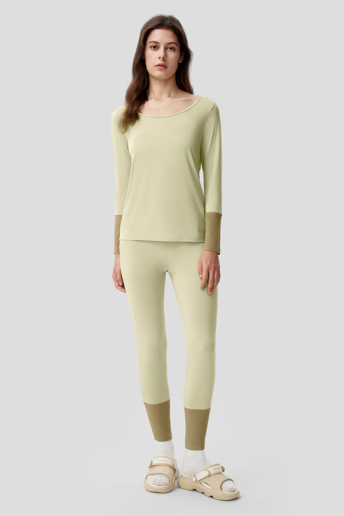 Women's Soft & Comfortable Thermal Underwear Set - Breathable & Skin-Friendly for Winter, Yoga & Daily Wear
