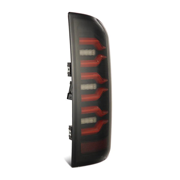 02-06 Dodge Ram 1500 & 03-06 Dodge Ram 2500/3500 LED Tail Lights - LUXX Series Black Red - Upgrade Your Truck's Style & Safety for Night Driving