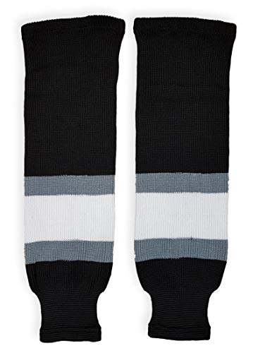 6 Black W/ Silver, White