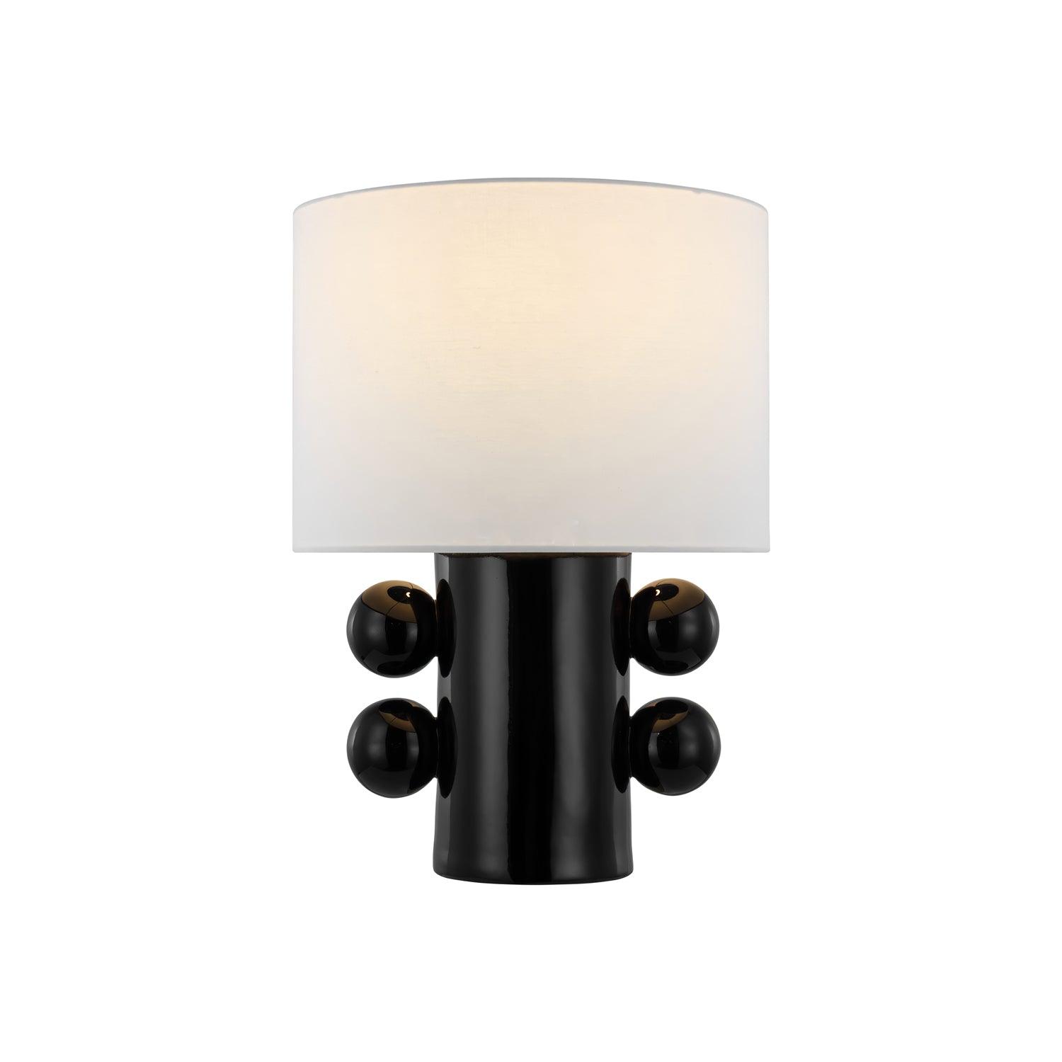 Tiglia Modern LED Table Lamp - Adjustable Brightness, USB Charging Port, Bedside Nightstand Light for Living Room, Bedroom & Office