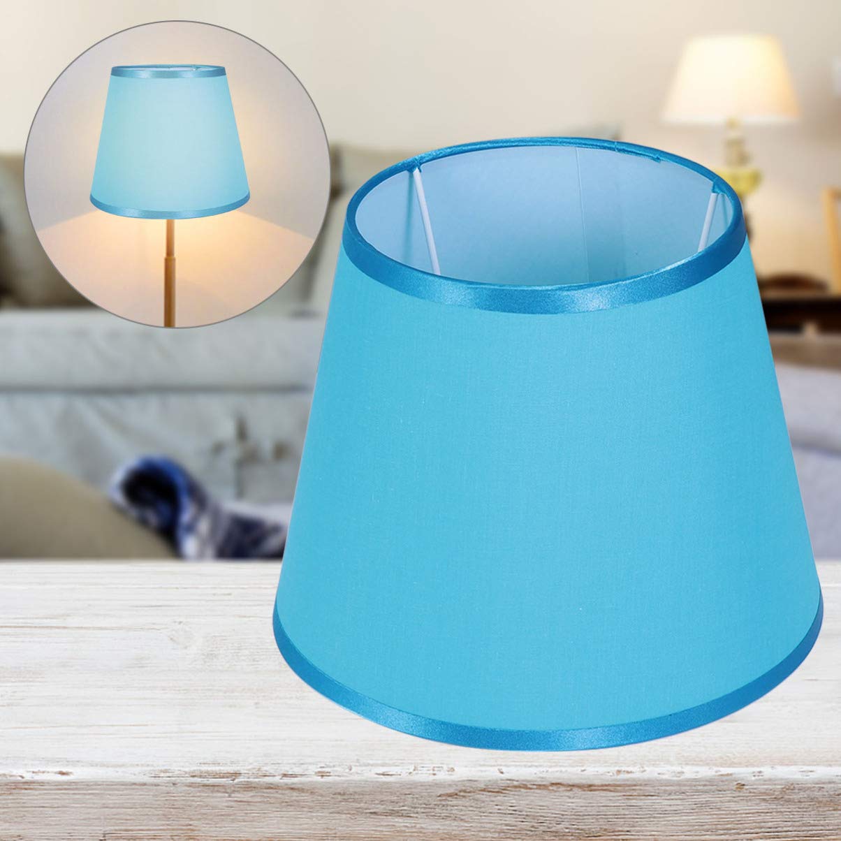 OSALADI 1pc Fabric Lampshade Cover for Gauze Lamps - Decorative Chandelier, Wall & Ceiling Light Fixture - E27 Bulb Compatible - Perfect for Bedroom, Living Room & Office Lighting Decor