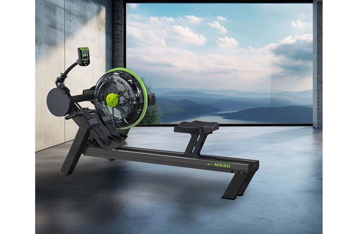 Dynamic Fluid M550 Rowing Machine - Premium Home Fitness Equipment for Full Body Workout | Perfect for Home Gym, Cardio Training & Weight Loss | Summer Sale with Extra 10% Off
