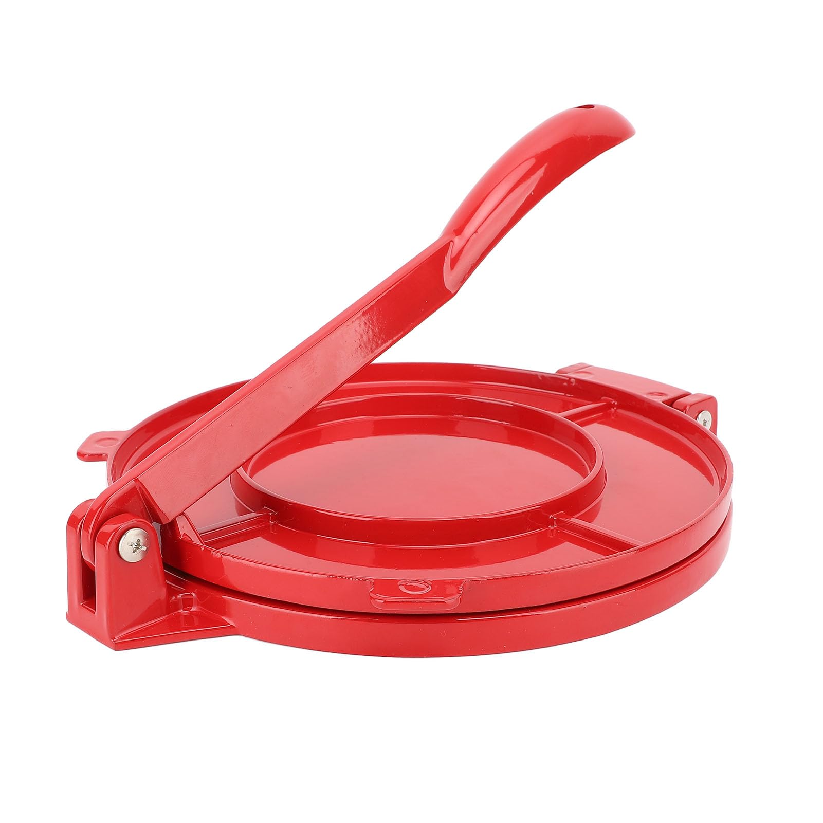 8 Inch Aluminum Alloy Tortilla Press - Manual Dough Press Machine for Flour Tortillas, Pizza Dough & Pie Crusts - Perfect for Mexican Cuisine, Home Cooking & Restaurant Use