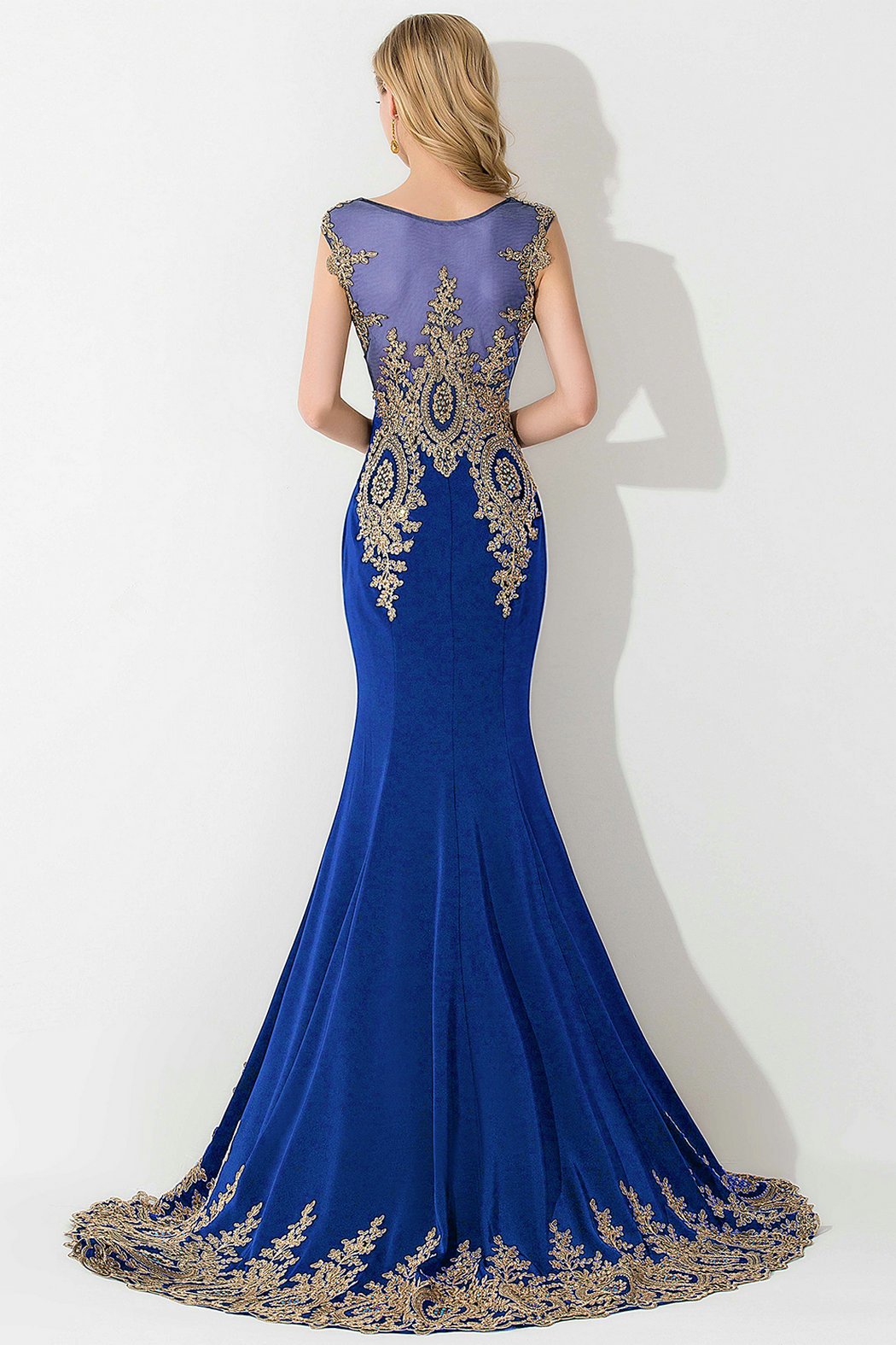 Elegant MisShow Women's Mermaid Prom Dresses 2023 - Applique Evening Gowns for Formal Occasions | Perfect for Homecoming, Wedding, and Special Events
