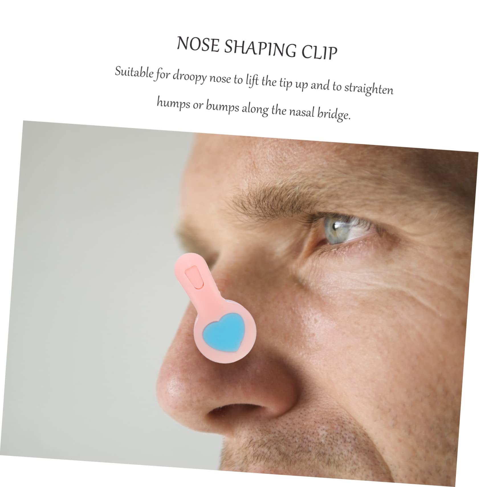 Nose Lifting Clip - Ergonomic Nose Bridge Shaper for Women & Men | Improve Nose Shape & Breathing | Perfect for Daily Use, Makeup Application & Sleep