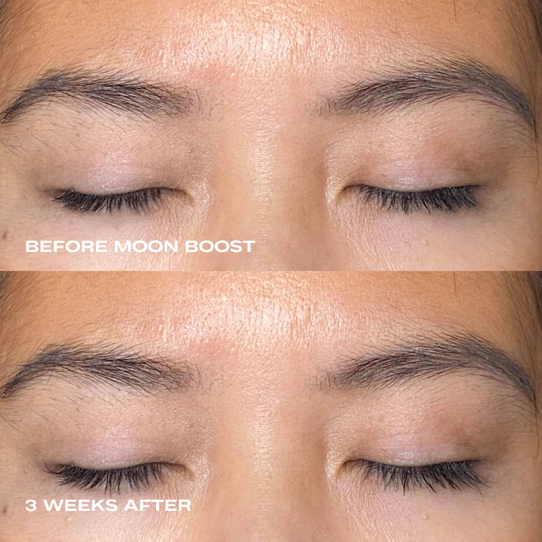 Moon Boost – Lash & Brow Growth Serum for Longer, Thicker Eyelashes & Eyebrows | Natural & Safe Formula for Daily Use at Home or Salon