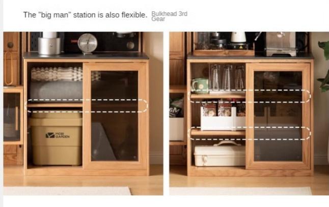 Oak Solid Wood Wall Hanging System & Storage Rack Combo - Durable Wooden Shelf Organizer for Kitchen, Bathroom, Bedroom & Office Storage Solutions