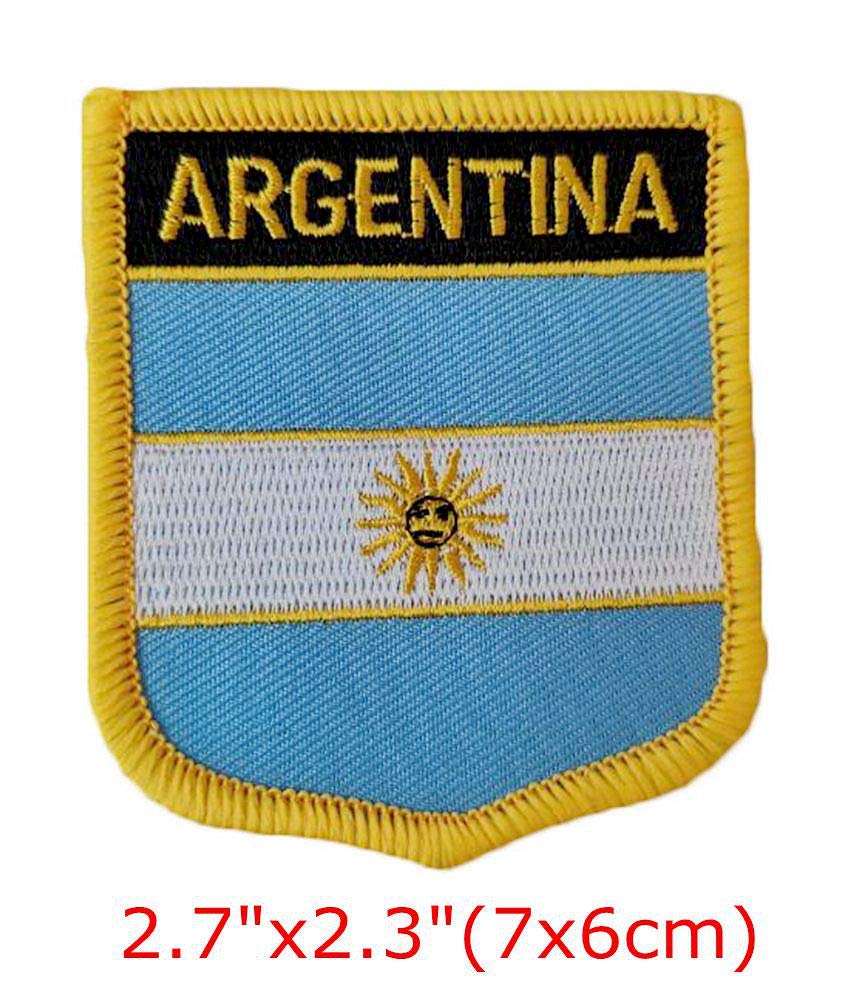 Argentina Tactical Patches - Iron On/Sew On Military Morale Patches for Tactical Gear, Hats, Backpacks & Uniforms | Perfect for Military, Police, Outdoor Enthusiasts & Collectors