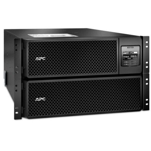 APC SRT8KRMXLT Smart UPS SRT 8000VA 208V Rackmount Uninterruptible Power Supply with LCD Display, 6U, 4x NEMA L6-20R & 2x NEMA L6-30R Outlets - Ideal for Data Centers, Server Rooms & Network Equipment Backup
