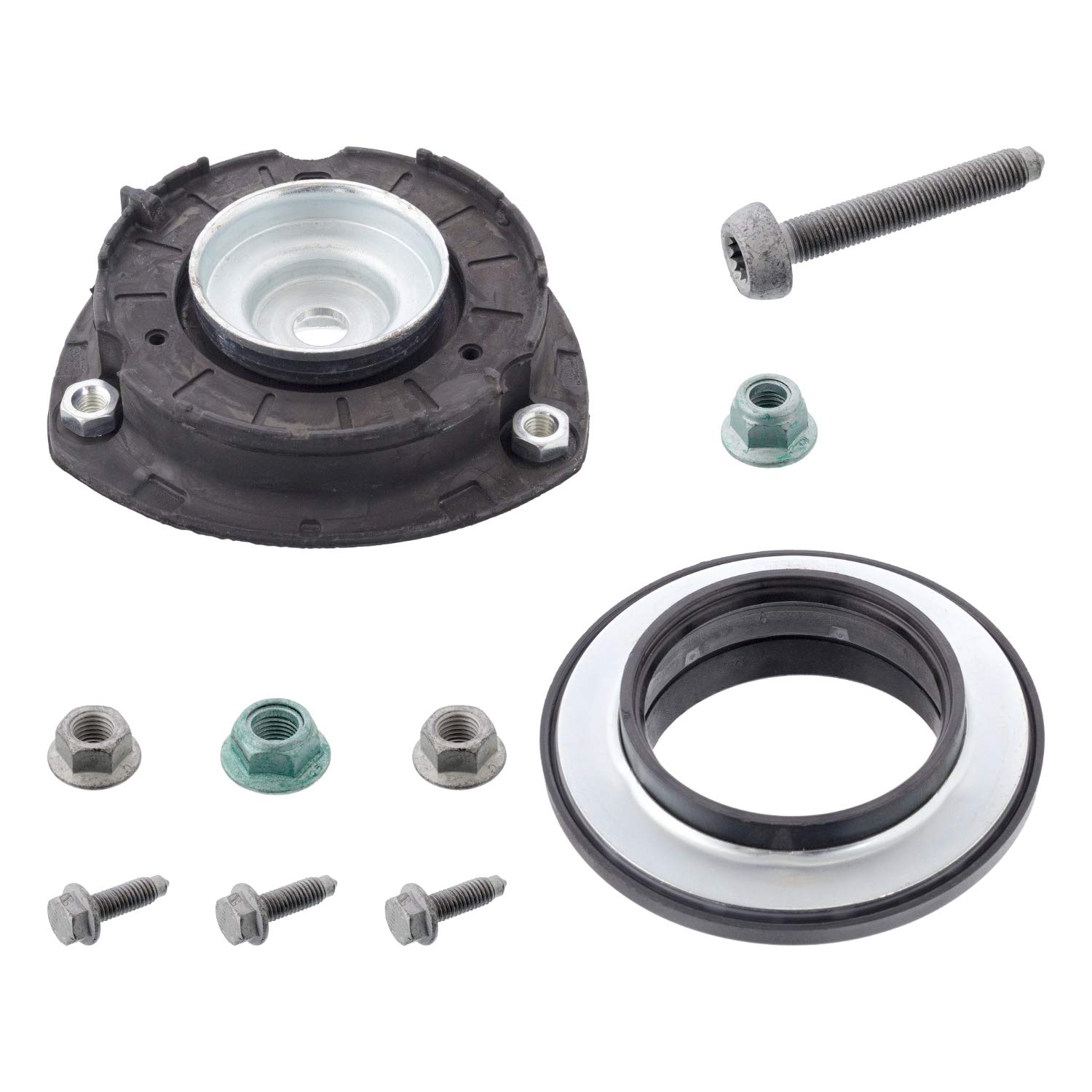 Febi Bilstein 45497 Strut Top Mounting Kit with Ball Bearing, Screws & Nuts (1-Pack) - Perfect for Smooth Suspension & Shock Absorption in Cars, SUVs & Trucks