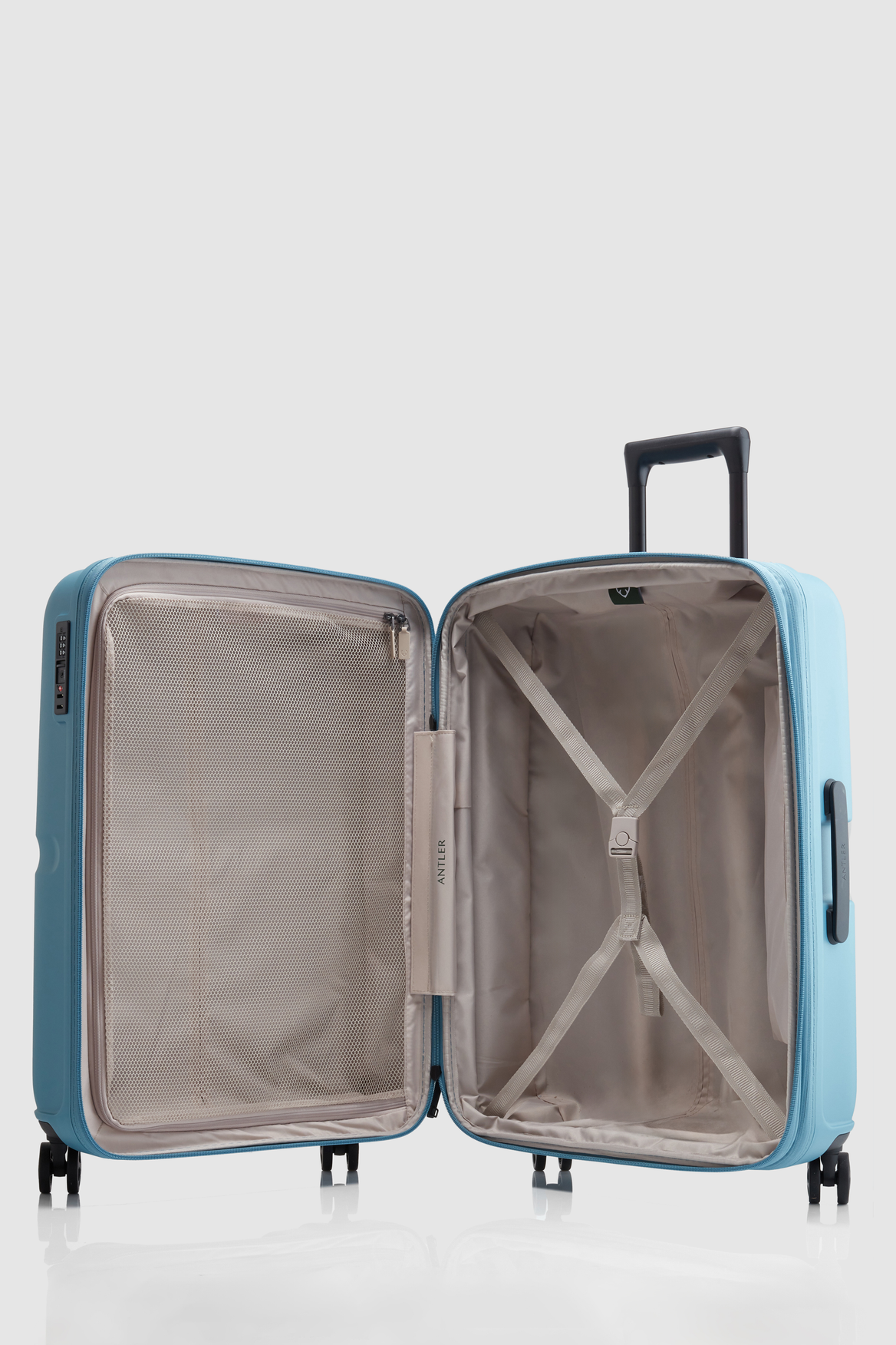 68cm Single Stripe Luggage Suitcase - Lightweight Carry-On Travel Bag for Business Trips & Weekend Getaways